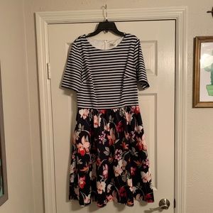 Eliza J pouf dress